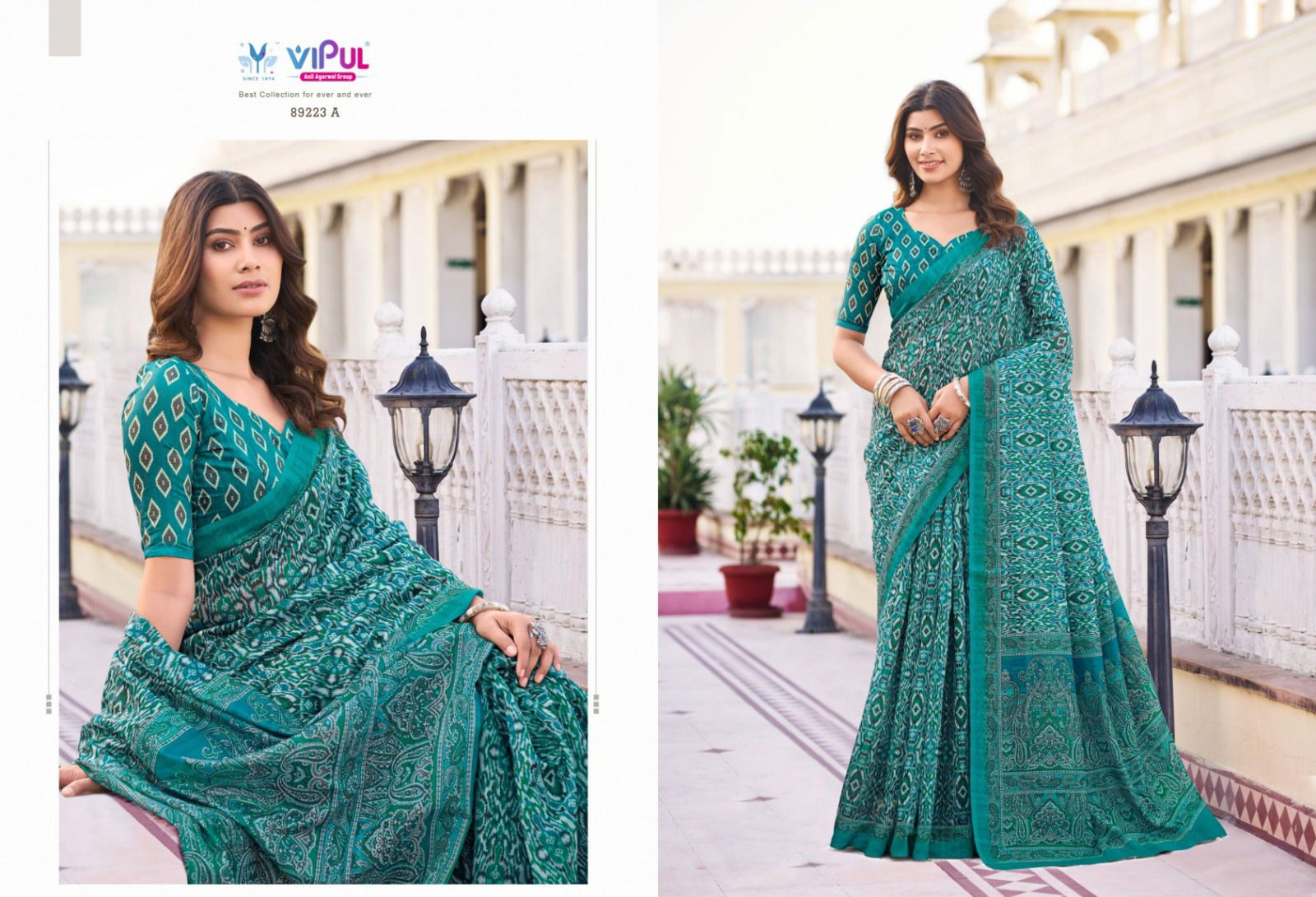 Pratiksha By Vipul Cotton Daily Wear Saree Wholesale Shop In Surat